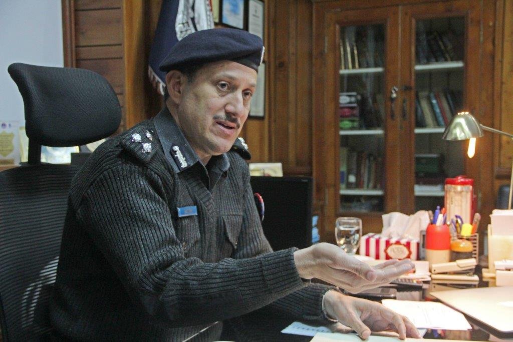 Despite challenges, police are on leading role against anti-state elements: DIG Azad Khan