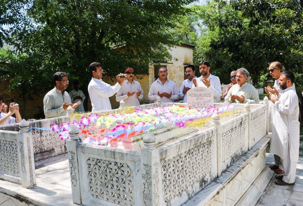 Homage paid to Wali e Swat on his 108th birth anniversary