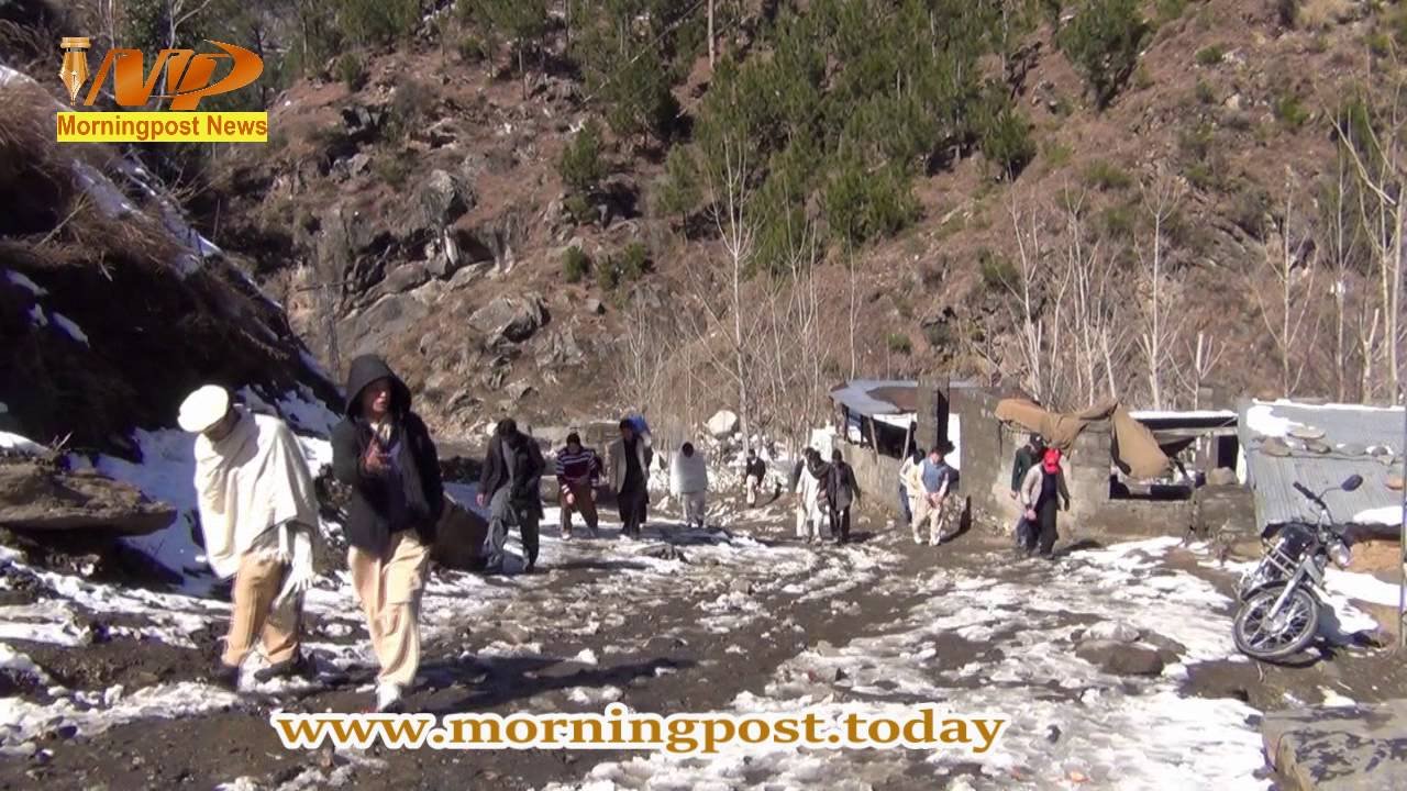 Snowfall In swat Valley