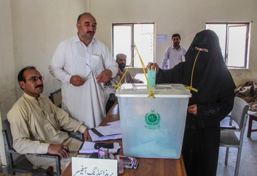 Kashmir people in Swat participate in AJK elections