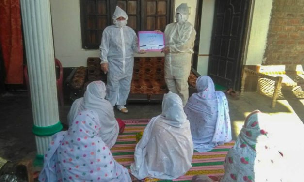 Philanthropist sisters provide personal protection equipment to LHWs in Swat