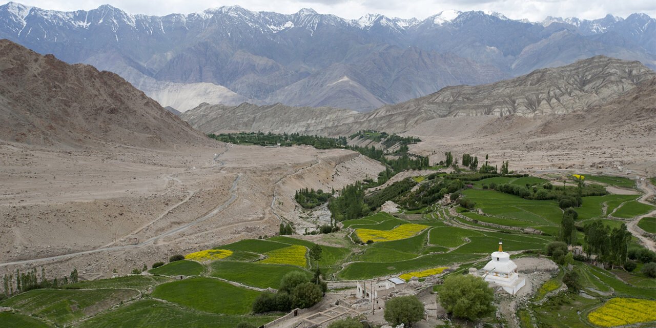 Effects of melting glaciers on food production in South Asia