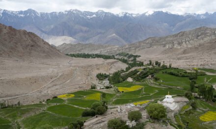 Effects of melting glaciers on food production in South Asia