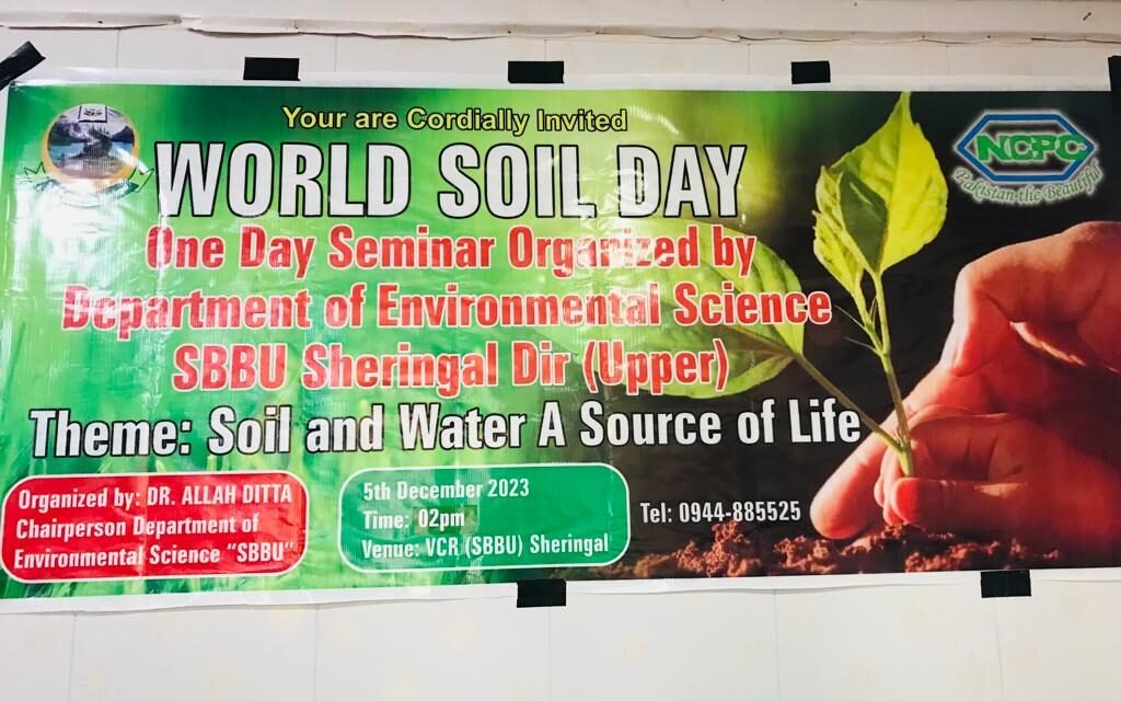 A Seminar Held to Mark  World Soil Day in Upper Dir