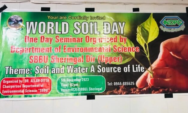 A Seminar Held to Mark  World Soil Day in Upper Dir