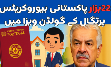 The Alleged Acquisition of Portuguese Residency and Citizenship by Pakistani Bureaucrats through Portugal’s Golden Visa Program