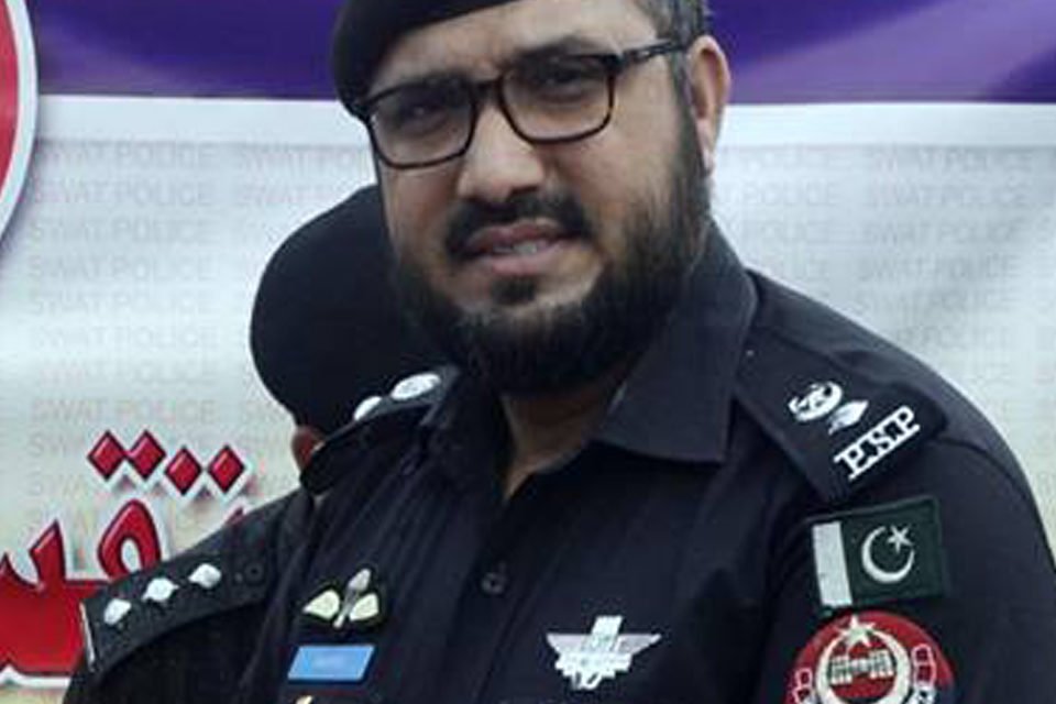 ڈی پی او سوات کایوم مزدور کے موقع پر مینگورہ شہرکا دورہ
