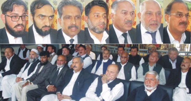 کبل بار ایسو سی ایشن کے نو منتخب کا بینہ نے حلف اٹھالیا