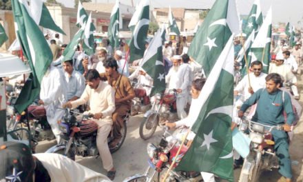 چارباغ اور کبل میں پاکستان زندہ باد تحریک کی جانب سے ریلی کا انعقاد