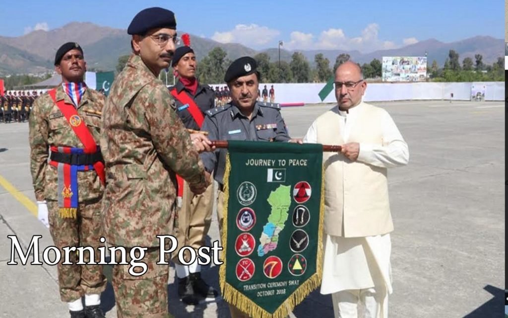 سوات میں پاک فوج نے 85فیصد بلڈنگز اور چیک پوسٹیں انتظامیہ کے حوالے کردیئے ہیں،کمشنر ملاکنڈ سید ظہیر الاسلام