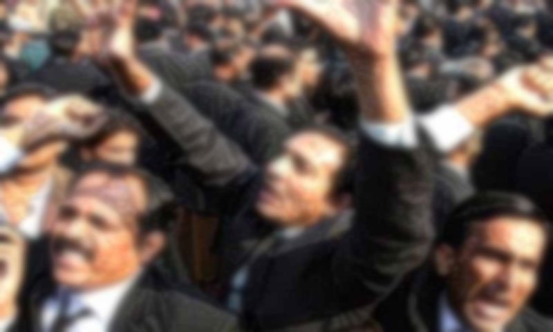 اپر سوات کو ضلع کا درجہ دینے کیلئے وکلا کااحتجاج