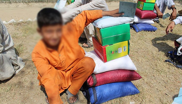 سوات الخدمت فاونڈیشن سرسینئی کے جانب سے 280غریب و نا دار  افراد میں رمضان پیکج تقسیم