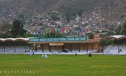 سوات گراسی فٹ بال اسٹیڈیم پر کروڑوں روپے خرچ کئے جانے کے باوجود  بنیادی سہولیات سے محروم