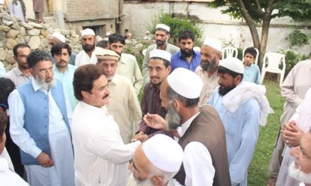 ایم پی اے محب اللہ خان کا پی کے 8 کے مختلف علاقوں اور دیہات کا تفصیلی دورہ، علا قہ مشران سے ملاقات