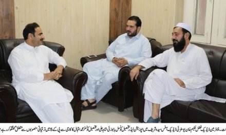 چیئرمین ڈیڈیک کا سوات میں ترقیاتی سکیموں پر تبادلہ خیال