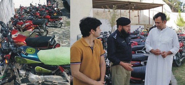 سوات میں موٹر سائیکل سواروں کیخلاف غیر معینہ مدت تک آپریشن شروع