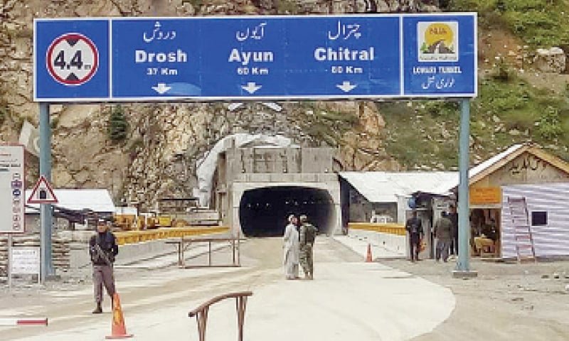 لواری ٹنل دو طرفہ ٹریفک کیلئے کھولنے کا حکم