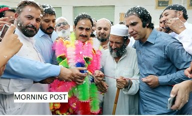 مینگورہ کے علاقہ بنڑ محلہ چنار میں  واٹر سپلائی سکیم کا سنگ بنیاد رکھ دیا گیا