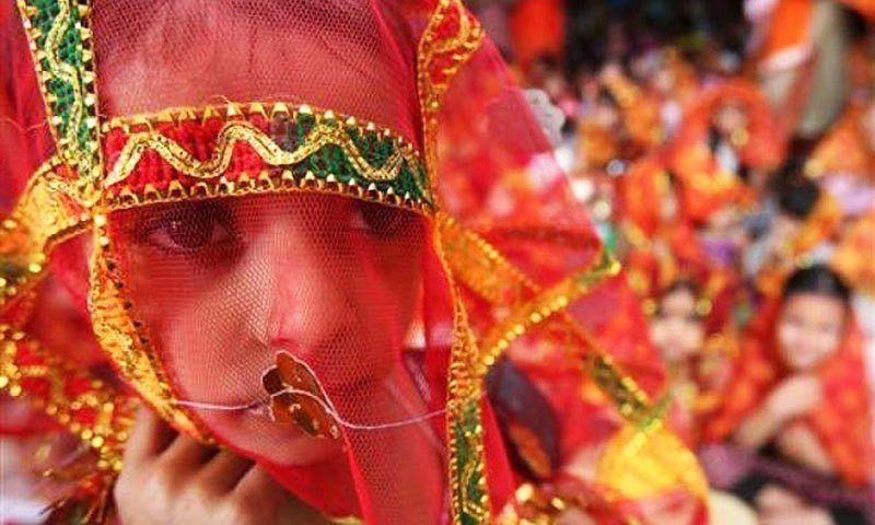 پاکستان کم عمری کی شادیوں کے حوالے سے دنیا میں چھٹے نمبر پر