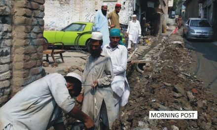 ملوک آباد  نالہ کی تعمیر آخری مراحل میں داخل،  مختلف امراض کے خاتمے میں مدد ملے گی