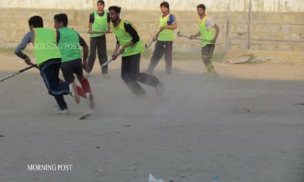 سوات مینگورہ شہر کا واحد ہاکی گراونڈ  تباہ حالی کا شکار