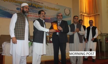 ہائیر ایجوکیشن سیکرٹری منظور احمد کا یونیورسٹی آف سوات  دورہ