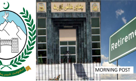 پختونخوا، ریٹائرمنٹ کی عمر60سے 63برس کرنے کا اقدام  پشاورہائی کورٹ میں چیلنج