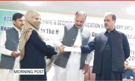 ستوری د پختونخوا اسکیم ، سوات  کے 105 ہونہار طلبا وطالبات میں 3 کروڑ 17 لاکھ  روپے تقسیم