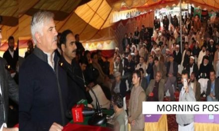 سوات،لٹیروں کی کرپشن سے ملکی معیشت کو کینسر لگ چکا ہے،  کینسرزدہ معیشت کا علاج دو دن میں ممکن نہیں،وزیر اعلی محمود خان