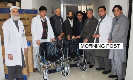 سنٹرل ہسپتال سیدوشریف کیلئے 17ویل چیئرز چیف ایگزیکٹیو کے حوالے