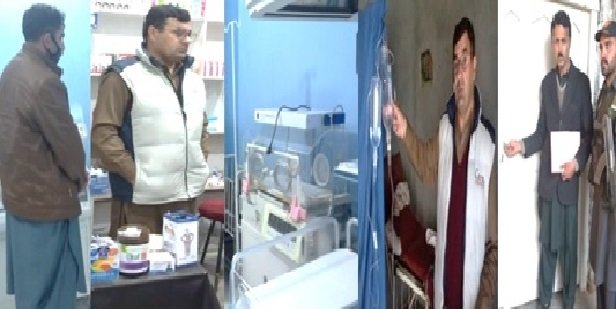 پاکستان سٹیزن پورٹل پر موصولہ شکایات پرتحصیل کبل میں عطائیوں کے خلاف آپریشن