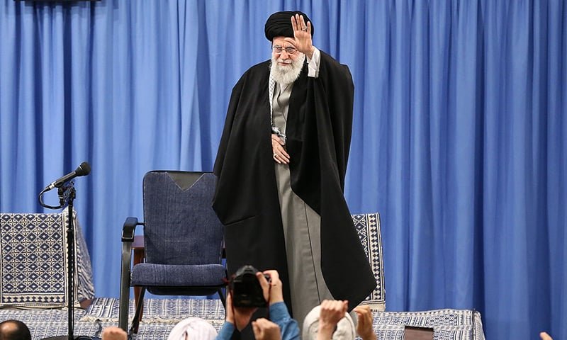 ایران کا جوابی حملہ امریکا کے منہ پر تھپڑ ہے، آیت اللہ سید علی خامنہ ای