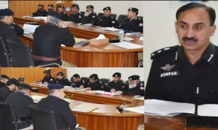 سوات پولیس نے 2019ء سالانہ  کارکردگی رپورٹ جاری کردی