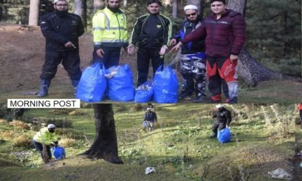 سوات،  نوجوانوں نے سیاحتی اور تاریخی مقامات کو صاف رکھنے کی سر گرمیاں شروع کردی