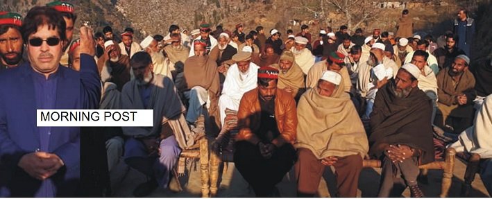 کوکارئی میں مختلف پارٹیوں کے سیکڑوں افراد اورخاندان تحریک انصاف میں شامل