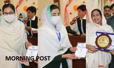 سوات گورنمنٹ نرسنگ کالج کے بچیوں نے صوبے میں  پہلا پوزیشن حاصل کرلیا