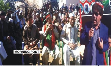 سپل بانڈئ  علاقہ بدرو کنڈو میں  سینکڑوں لوگوں کا پی ٹی آئی میں شمولیت کا اعلان