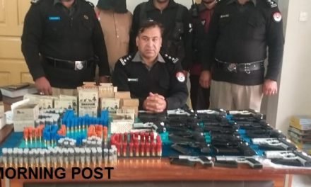 سوات ،سوزوکی پک اپ میں چھپایا گیا اسلحہ برآمد ، ملزم گرفتار