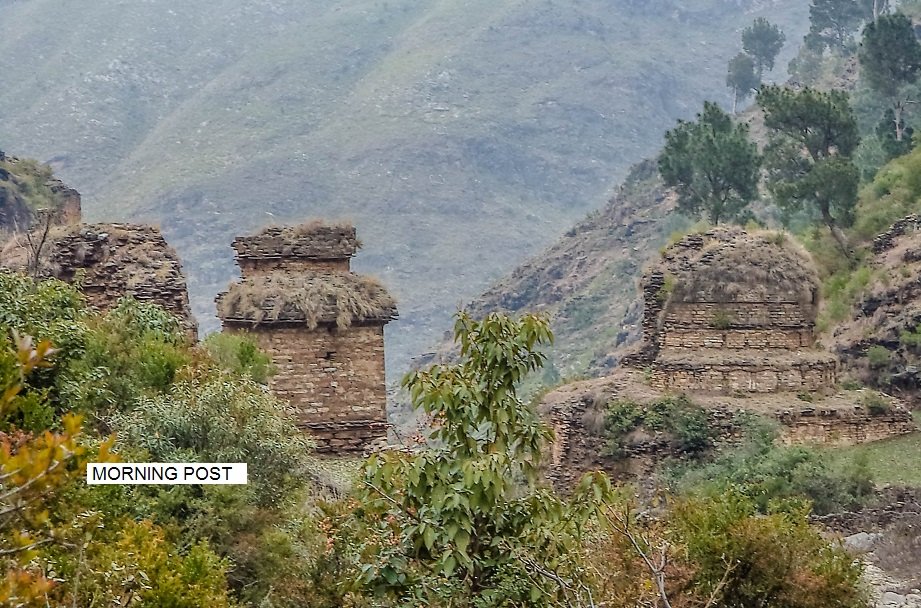 سوات کے خوبصورت اور پر اسرار علاقے میں ابا صیب چینہ کے  آثار قدیمہ