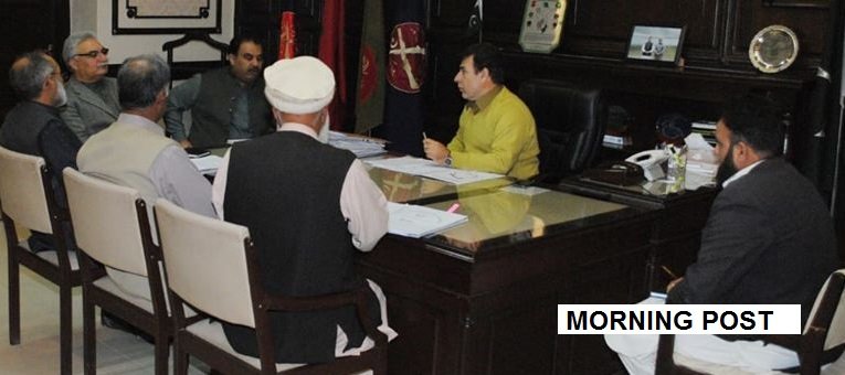 کبل گریڈ سٹیشن کی تعمیر کیلئے مجوزہ زمین سے متعلق اہم اجلاس منعقد