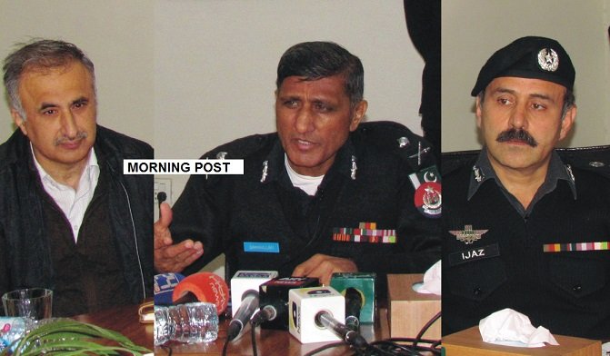 سوات،ٹارگٹ کلزر کو پکڑا جارہاہے 2ہفتوں میں عوام کو خوشخبری دینگے،آئی جی پی ثناء اللہ عباسی
