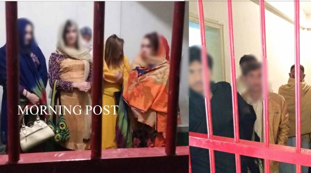 سوات میں دفعہ 144 نفاذ کی خلاف ورزی،موسیقی محفل پر چھاپہ،14 افراد گرفتار