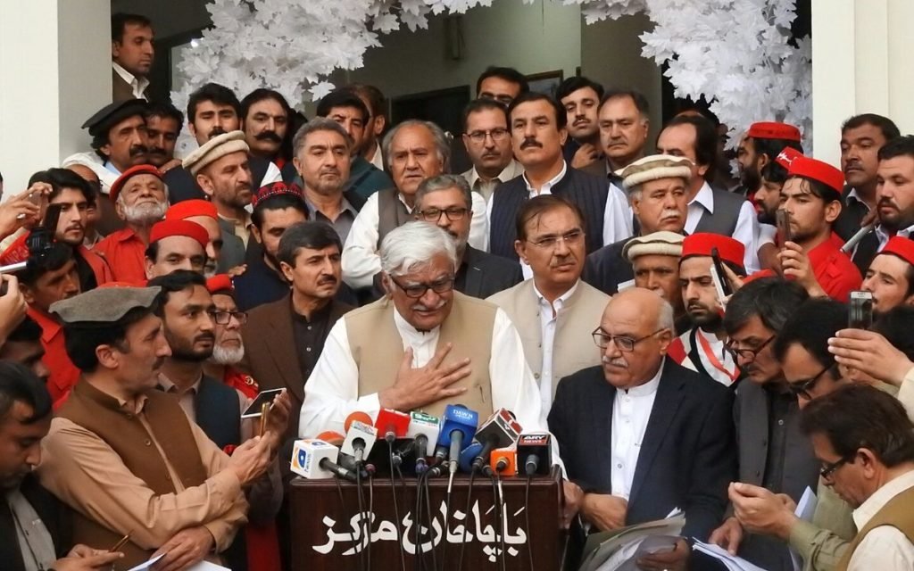 عوامی نیشنل پارٹی کے زیر اہتمام قومی جرگہ، 22 نکاتی اعلامیہ جاری