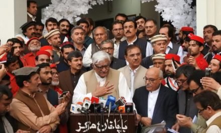 عوامی نیشنل پارٹی کے زیر اہتمام قومی جرگہ، 22 نکاتی اعلامیہ جاری