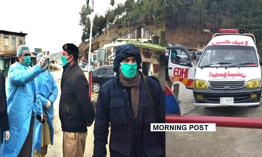 کورونا وائرس:شانگلہ ضلع بھر میں لاک ڈاؤن بدستور جاری