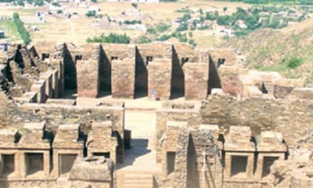 کورونا وائرس  خطرے کے پیش نظر تخت بھائی آثار قدیمہ کے کھنڈارات سیل