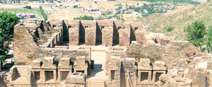 کورونا وائرس خطرے کے پیش نظر تخت بھائی آثار قدیمہ کے کھنڈارات سیل