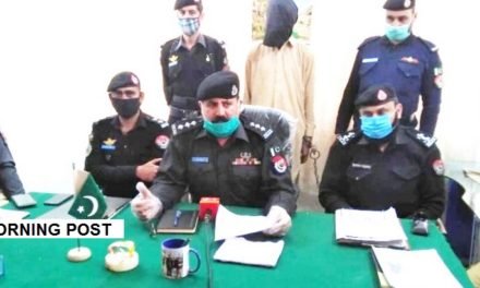 کوکارئی ، گھریلوں ناچاقی پر بیو ی قتل ،شوہر آلہ قتل سمیت گرفتار