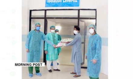 سوات سے بڑی خوشخبری،پہلاکرونا  مریض جنید صحت یاب ہونے کے بعد ڈسچارج