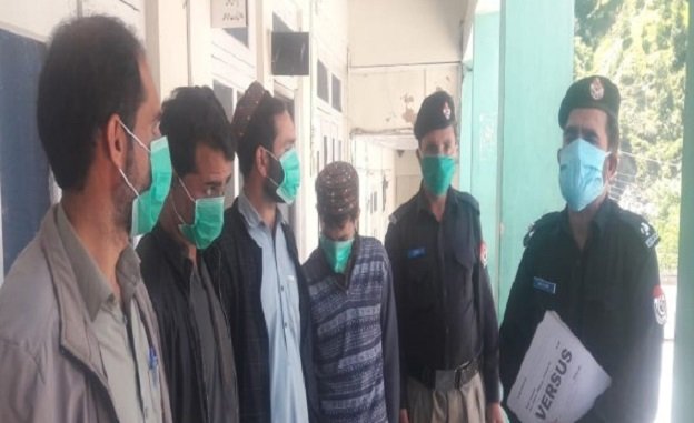 شانگلہ: ایک ہی دن میں 6 بدنام زمانہ منشیات فروش ڈرامائی انداز میں گرفتار